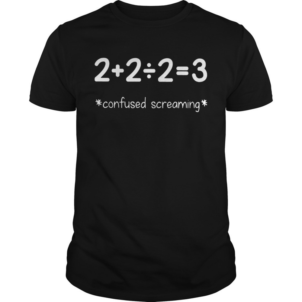 Students And Maths Teacher Confused Screaming Shirt
